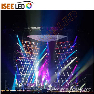Programmable DMX RGB digital tube facade outdoor